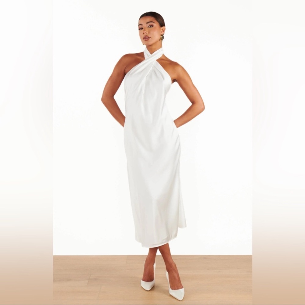 Show me your MUMU halter midi dress - Picture 3 of 5